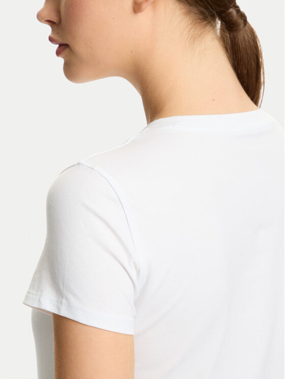 Armani Exchange Armani Exchange Camiseta XW001382 AF16294 U0002 Blanco Slim Fit
