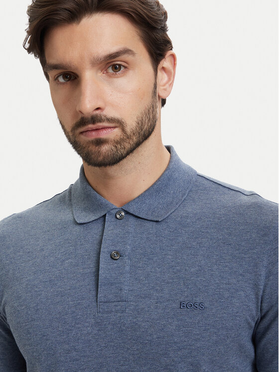 BOSS BOSS Polo Pallas 50553564 Azul Regular Fit