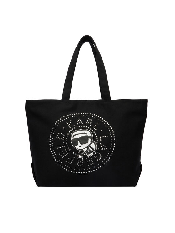 KARL LAGERFELD Táska KARL LAGERFELD B2W50030 Fekete