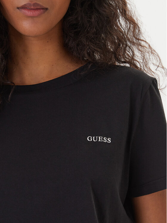Guess Guess Camiseta V6GI17 K2984 Negro Regular Fit
