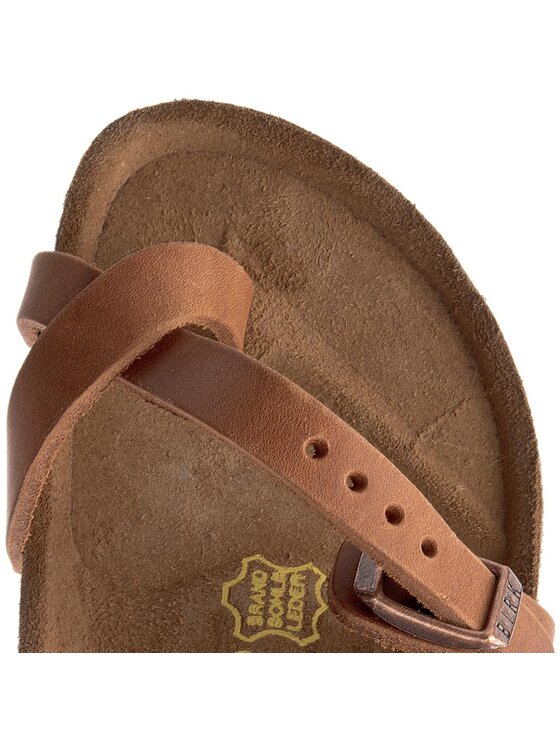 Birkenstock Джапанки Birkenstock Yara 013383 Кафяв