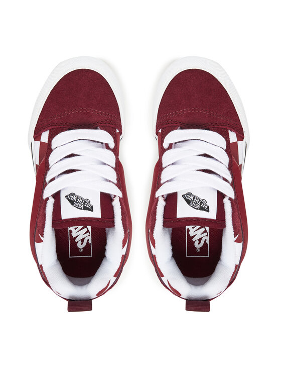 Vans Tenis superge Vans Knu Skool VN000CYUBRD1 Bordo rdeča