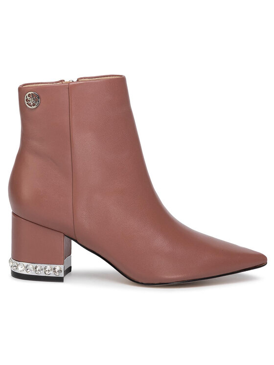 Guess Ботильйони Guess Zadie FL8ZAD LEA10 Рожевий