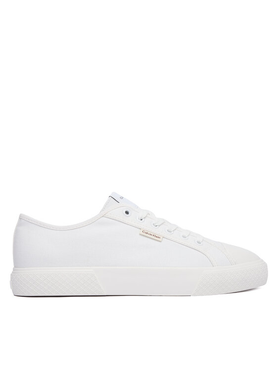 Calvin Klein Sneakers Calvin Klein Vulc Laceup Cv HM0HM02121 Λευκό