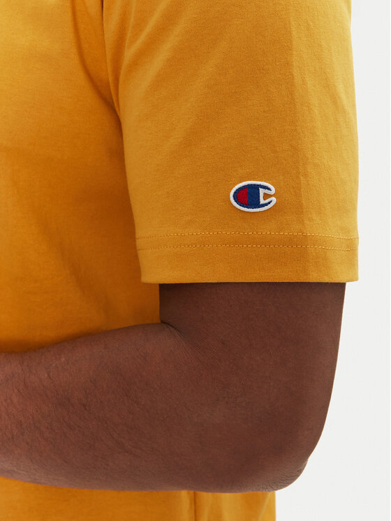 Champion Champion Футболка 220761 Жовтий Loose Fit