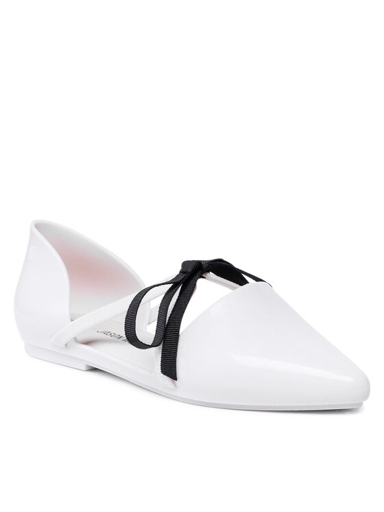 Melissa Балетки Melissa Pointy Stripe Jason 33435 Білий