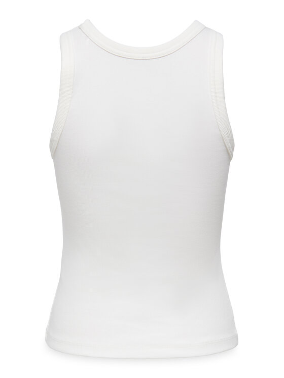 ONLY ONLY Топ Val 2-Way 15371705 Білий Slim Fit