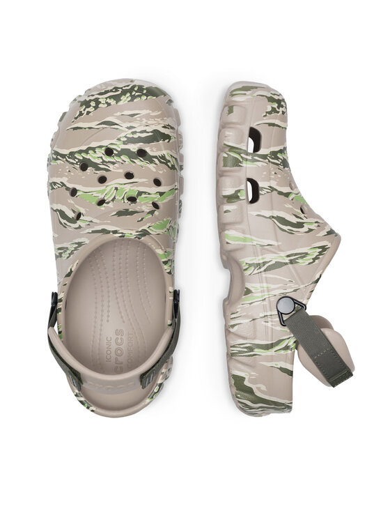 Crocs Чехли Crocs OFFROAD SPORT CAMO CLOG 203923-2V3 Бежов
