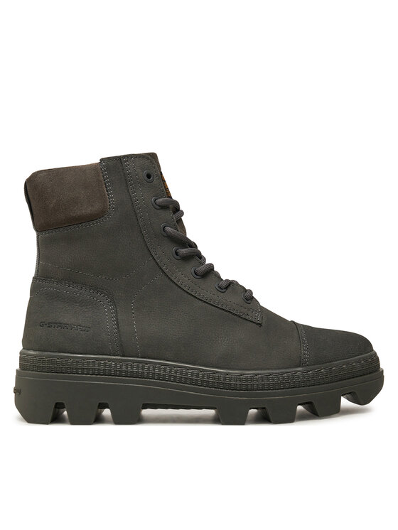 G-Star Raw Šnurovacia obuv G-Star Raw Noxer Boot Mid W D26649 Sivá