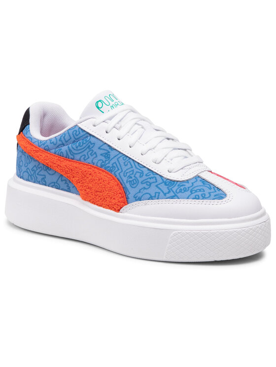 Puma Сникърси Puma Oslo Maja Mr Doodle 375791 01 Син