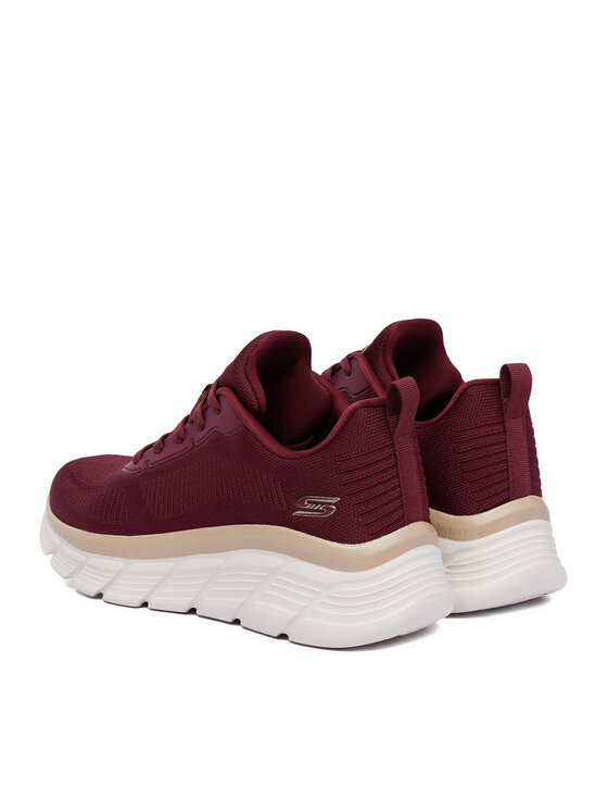 Skechers Снікерcи Skechers C-BOBS HI FLEX 117385 BURG Бордовий