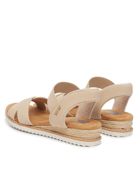 Skechers Босоніжки Skechers BOBS Desert Kiss - Golden Lily 114418/NAT Бежевий