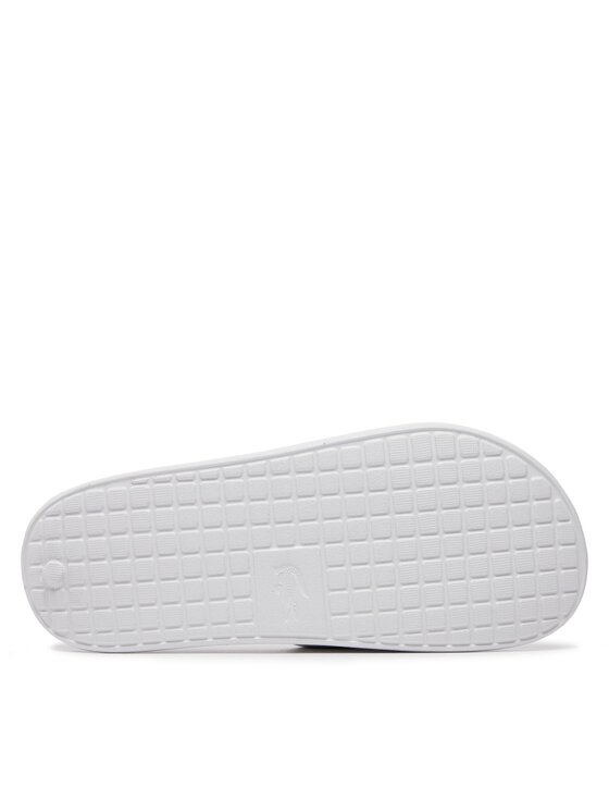 Lacoste Чехли Lacoste Serve Slide 1.0 747CMA0025 Бял