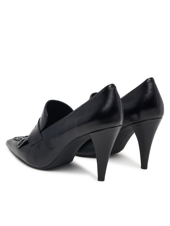 Tommy Hilfiger Szpilki Tommy Hilfiger Th Penny Bar Pointy Pump FW0FW09529 Czarny