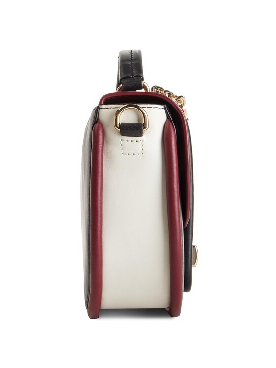 Tommy Hilfiger Soma Tommy Hilfiger Fancy Th Leather Med Crossover AW0AW06119 Bordo