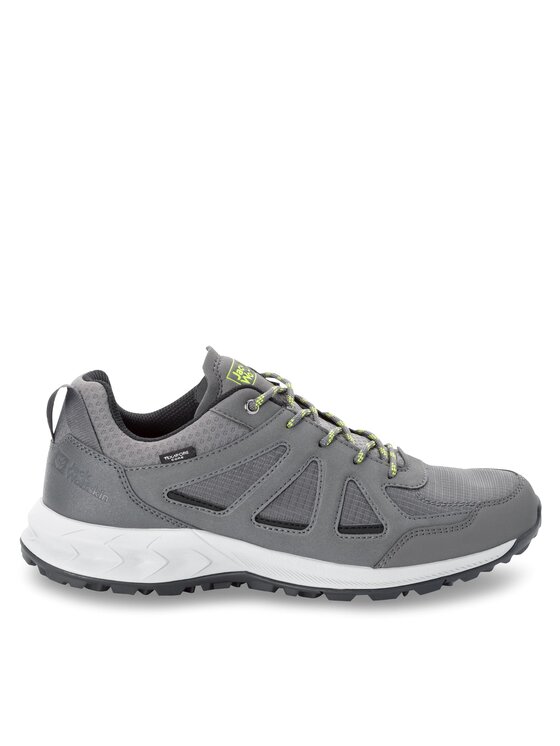 Jack Wolfskin Трекінгові черевики Jack Wolfskin Woodland 2 Texapore Low M 4051271 Сірий