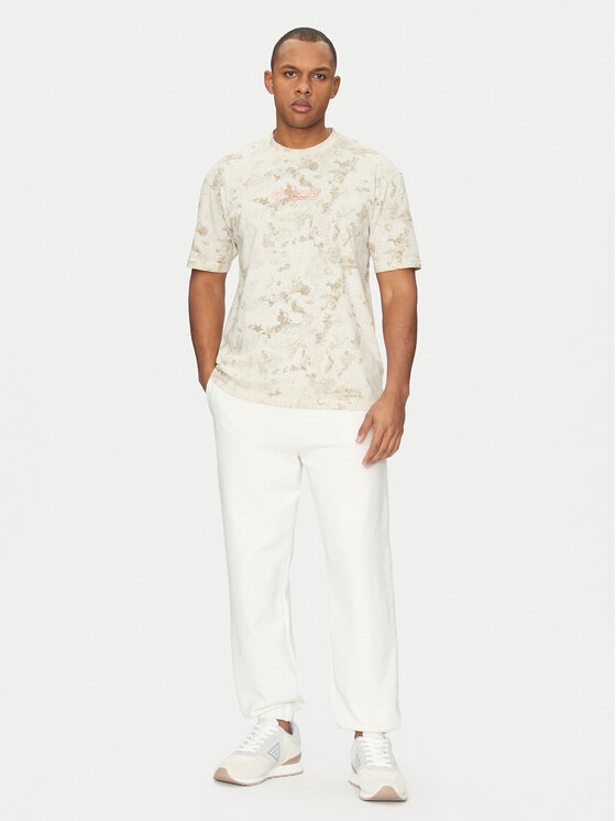 Guess Guess Marškinėliai Z5GI01 I3Z14 Ruda Regular Fit