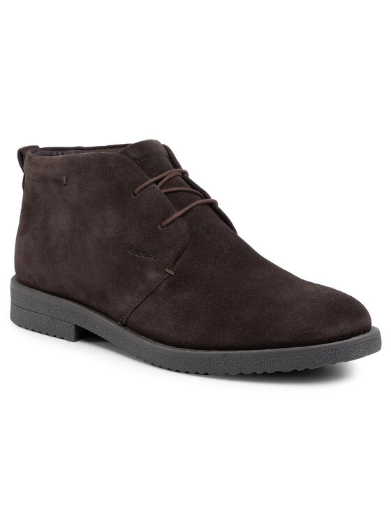 Geox Šnurovacia obuv Geox U Brandled B U943MB 00022 C6024 Hnedá