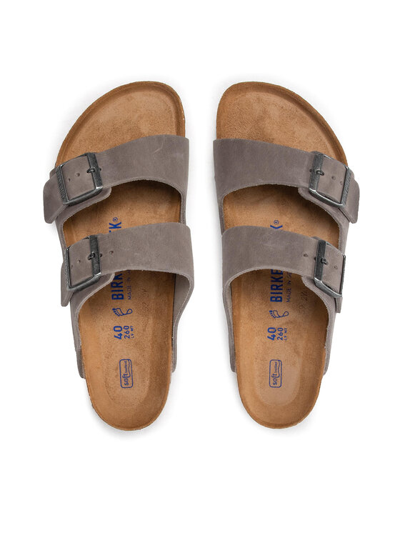 Birkenstock Шльопанці Birkenstock Arizona Bs 552801 Сірий