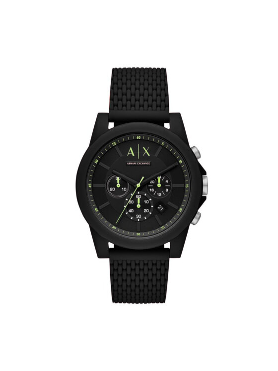 Armani Exchange Hodinky Armani Exchange Outerbanks AX1344 Čierna