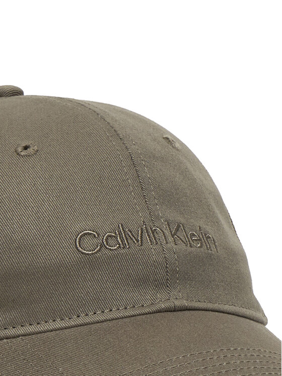 Calvin Klein Kapa s šiltom Calvin Klein Logo Embroidery Baseball Cap LV04D5003G Siva