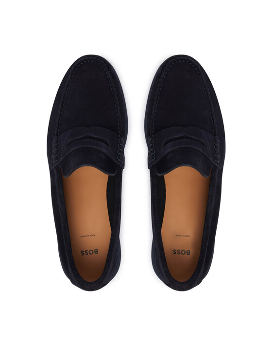 BOSS Mocasini BOSS Sienne 50568763 Bleumarin