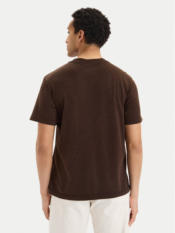 Calvin Klein Jeans Calvin Klein Jeans Camiseta LV04RB824G Marrón oscuro Regular Fit