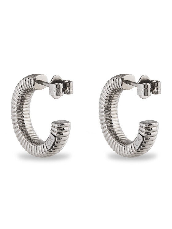 Calvin Klein Обици Calvin Klein 35000031 Сребрист