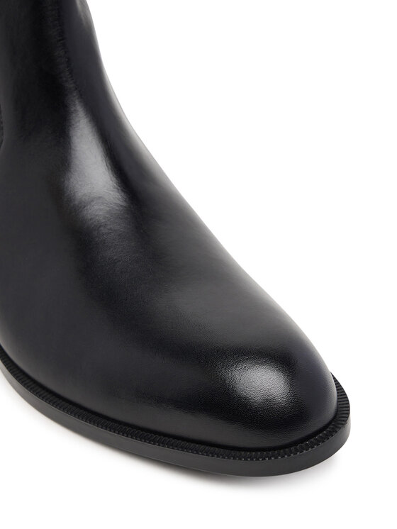 BOSS Kotníková obuv s elastickým prvkem BOSS Tayil 50552489 Černá