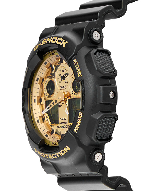 G-Shock Годинник G-Shock GA-100GGB-1A9ER Чорний