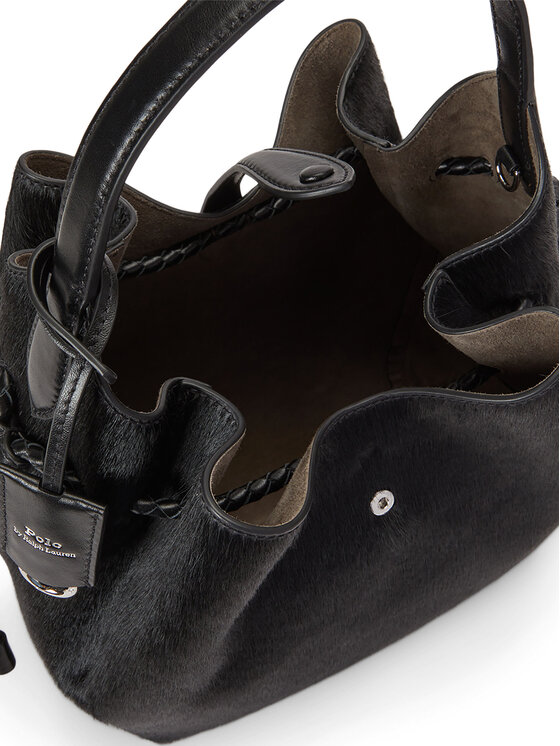 Polo Ralph Lauren Дамска чанта Polo Ralph Lauren 428P11039001 Черен