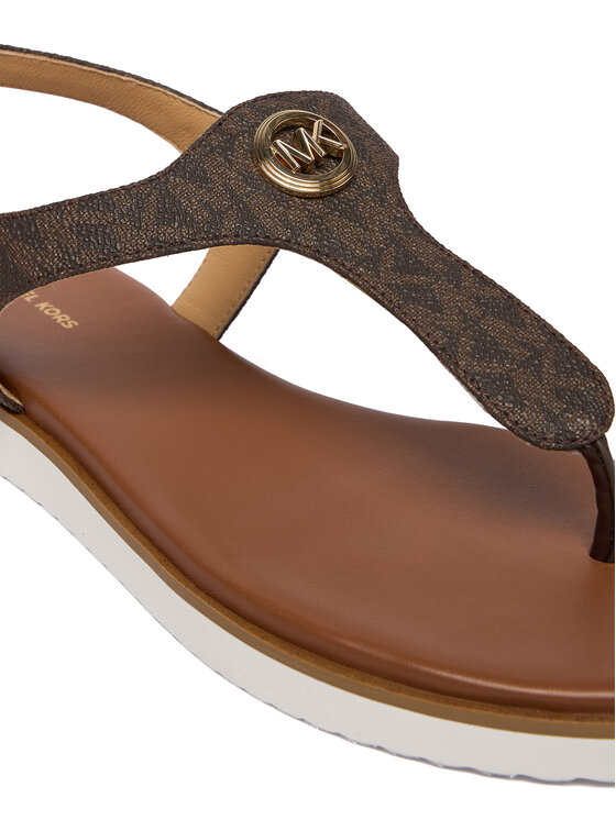 MICHAEL Michael Kors Босоніжки MICHAEL Michael Kors Val Thong 40R6VAFS1B Коричневий