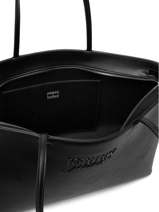 Tommy Jeans Ročna torba Tommy Jeans Tjw Must Tote AW0AW18772 Črna