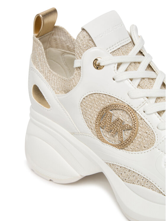 MICHAEL Michael Kors Sneakersy MICHAEL Michael Kors Zuma 43S5ZUFP3D Złoty