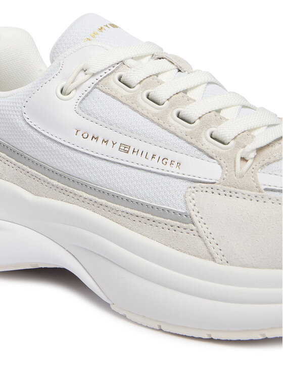Tommy Hilfiger Zapatillas Tommy Hilfiger Th Sporty Chic Runner FW0FW09187 Blanco