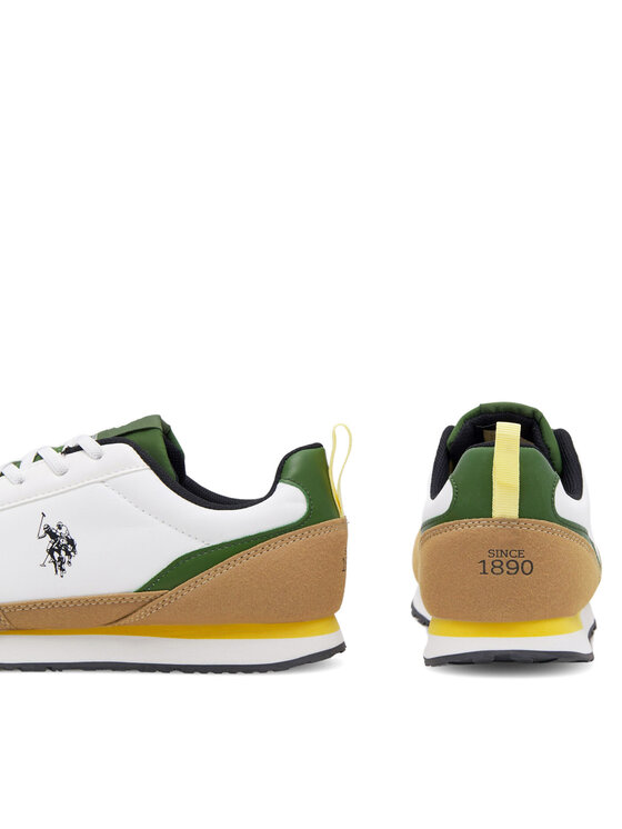 U.S. Polo Assn. Снікерcи U.S. Polo Assn. NOBIK013A Білий