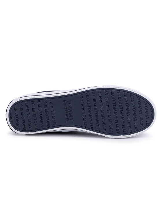 Tommy Jeans Teniszcipő Tommy Jeans Lowcut Essential Sneaker EN0EN00794 Sötétkék