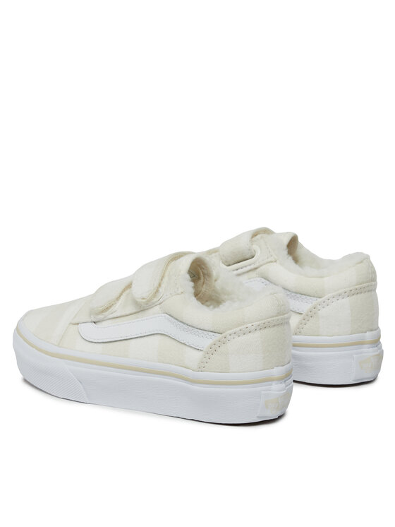 Vans Πάνινα παπούτσια Vans Uy Old Skool V VN000VHEBPH1 Κρεμ