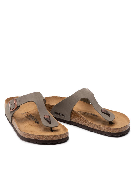 Birkenstock В'єтнамки Birkenstock Gizeh 0043391 Сірий