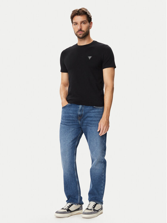 Guess Guess Camiseta U6BM01 K5385 Negro Regular Fit