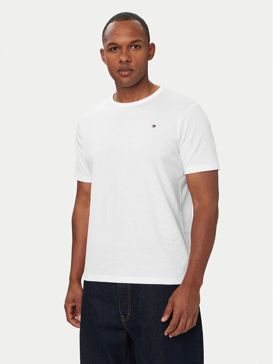 Tommy Hilfiger Tommy Hilfiger Conjunto de camisetas 3P Ss Tee UM0UM03870 Crema Regular Fit