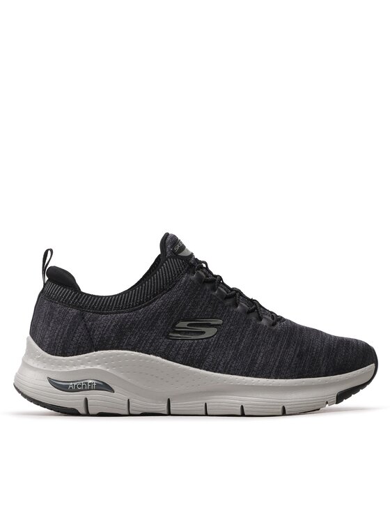 Sneakers Skechers Waveport 232301/BKGY Grigio
