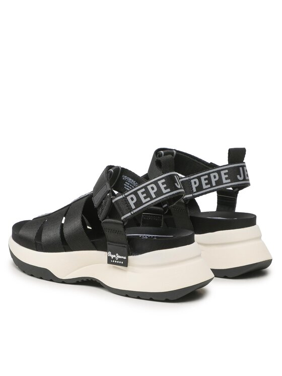 Pepe Jeans Σανδάλια Pepe Jeans Venus Point PLS90570 Μαύρο