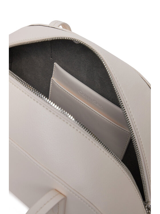 Calvin Klein Borsetta Calvin Klein Ck Glide Elongated Shoulder Bag K60K612819 Bianco