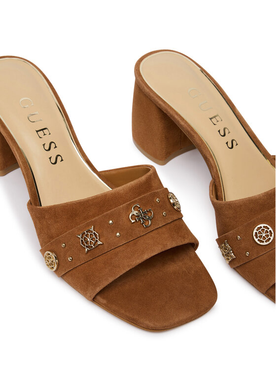 Guess Шльопанці Guess FLJGU2 SUE03 Світло-коричневий