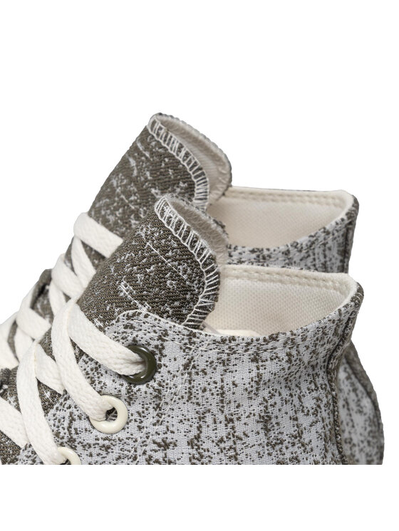 Converse Кеди Converse Chuck Taylor All Star Gris Clair 571357C Зелений