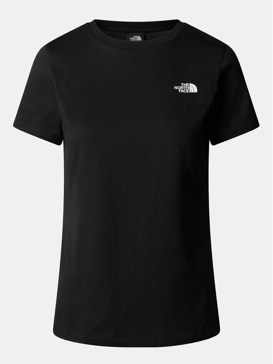 The North Face The North Face Marškinėliai Simple Dome NF0A87NH Juoda Regular Fit