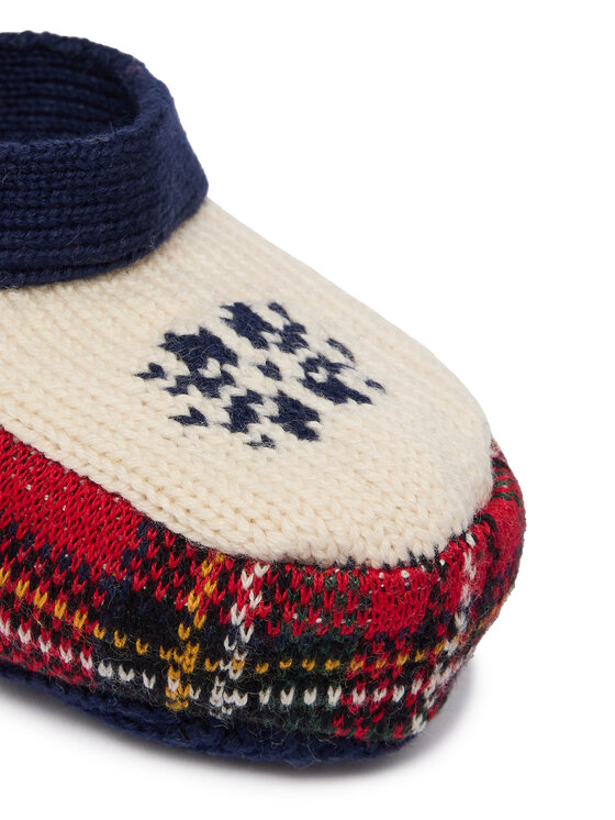 Polo Ralph Lauren Set čepice a ponožky Polo Ralph Lauren Holiday Hat Boot Set 320B29055001 Tmavomodrá