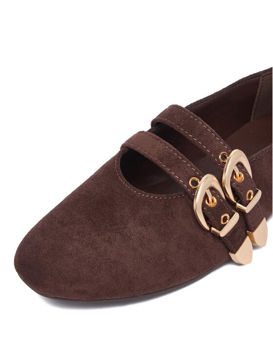 DeeZee Балетки DeeZee CEO-HY82405-1 Коричневий