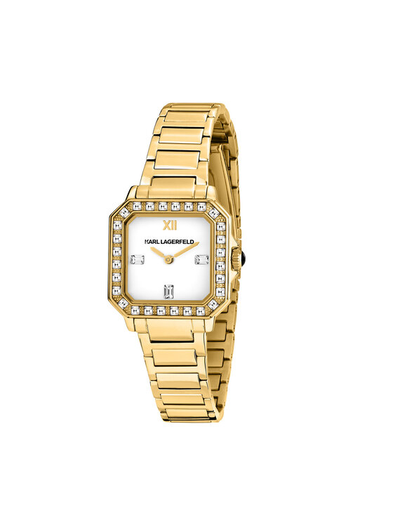KARL LAGERFELD Ročna ura KARL LAGERFELD R0553102501 Zlata
